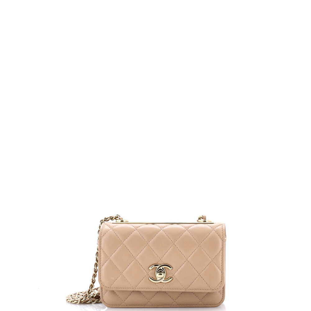 Chanel Mini Trendy CC Wallet on Chain